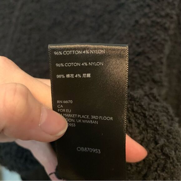 Free People Black Sweater Large - Picture 3 of 4